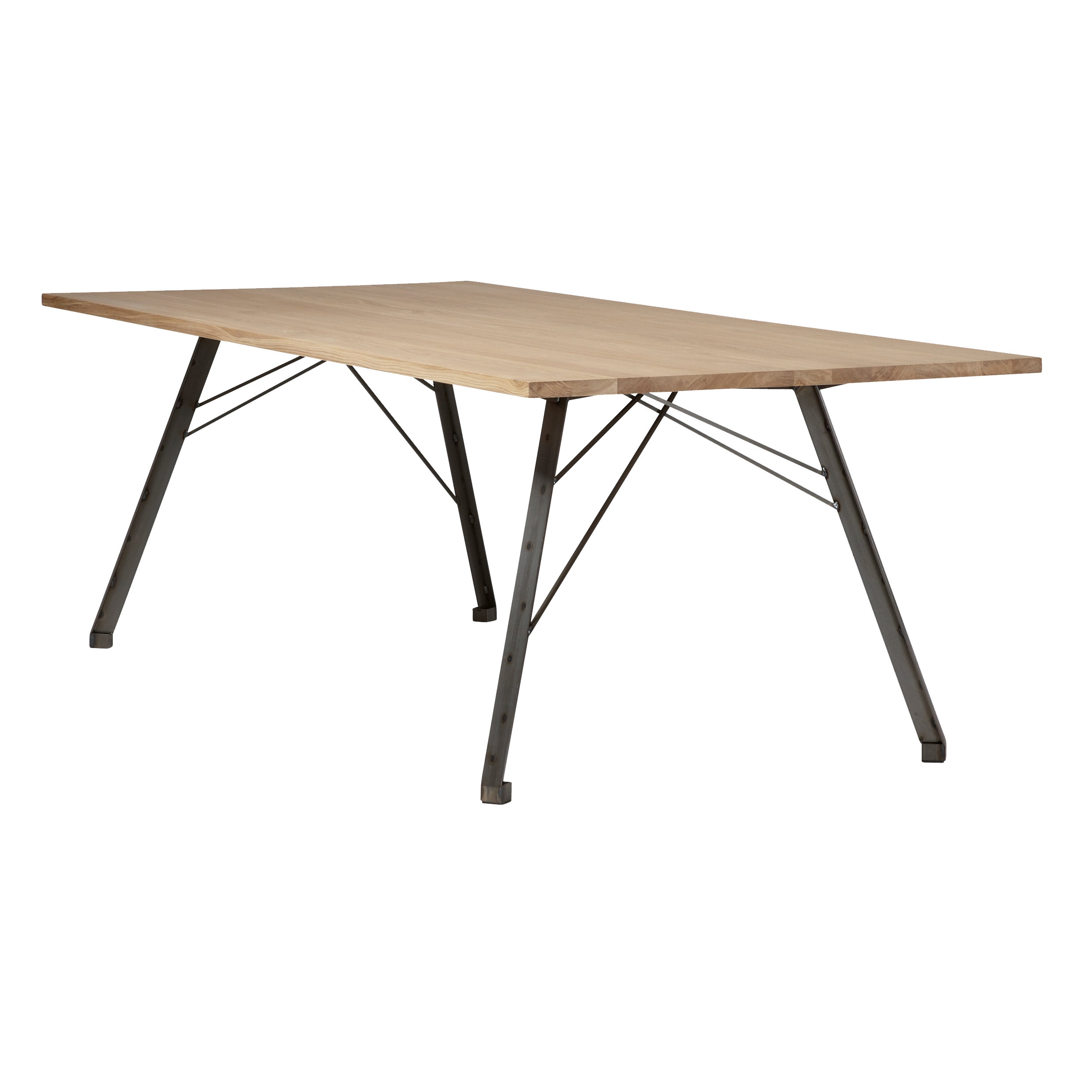 Table Straight ST White